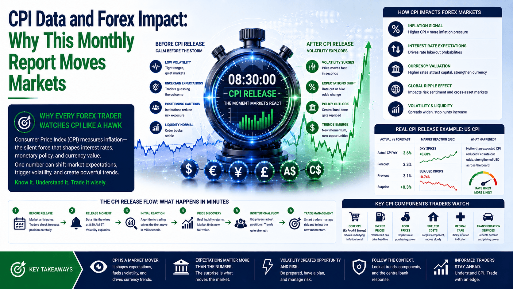 CPI Data and Forex Impact: Why This Monthly Report Moves Markets
