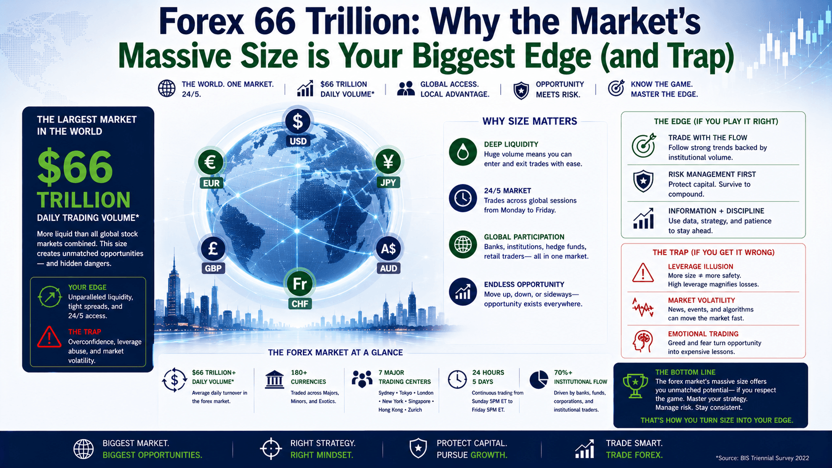 Forex 66 Trillion: Why the Market’s Massive Size is Your Biggest Edge (and Trap)