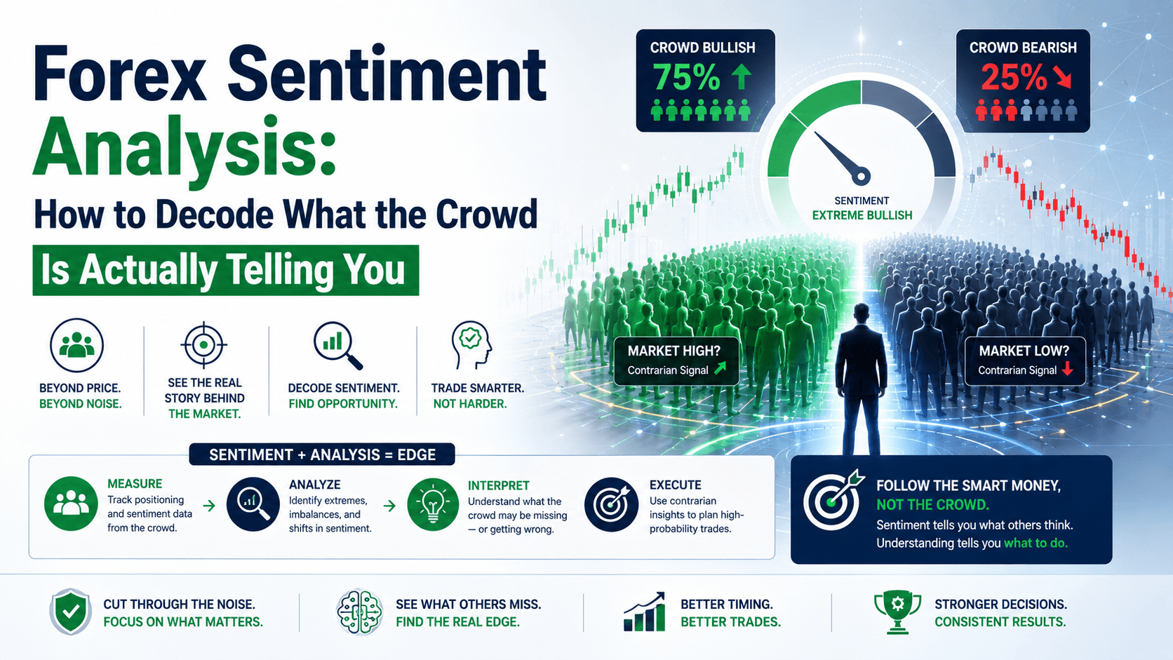 Forex Sentiment Analysis: How to Decode What the Crowd Is Actually Telling You