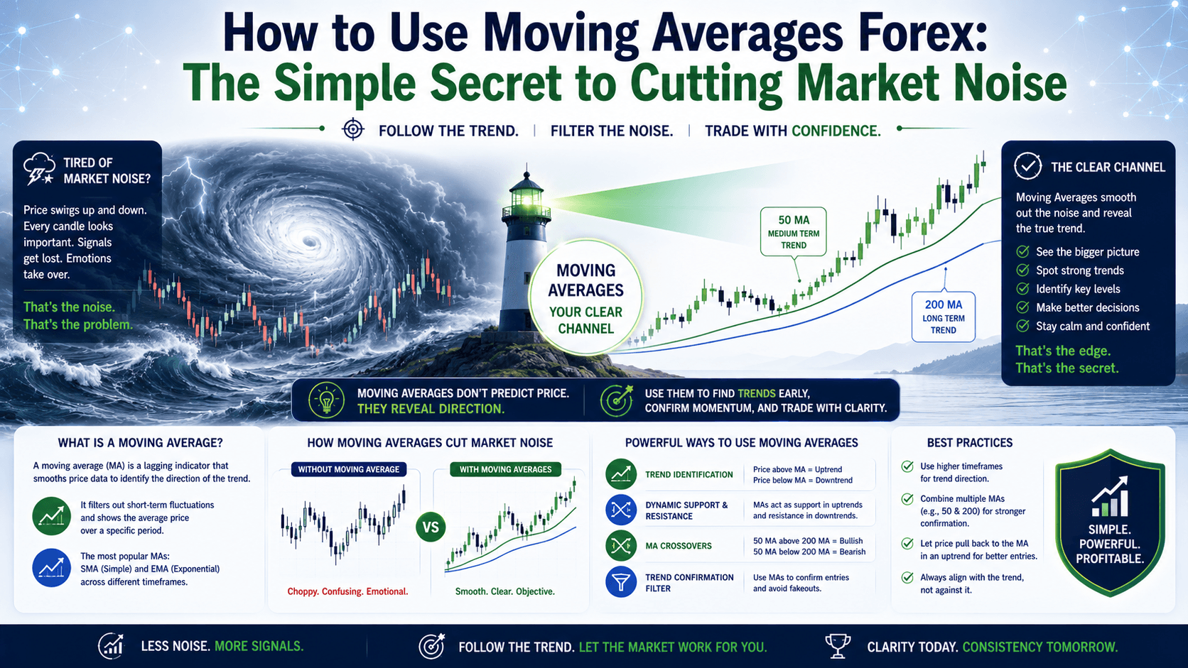 How to Use Moving Averages Forex: The Simple Secret to Cutting Market Noise