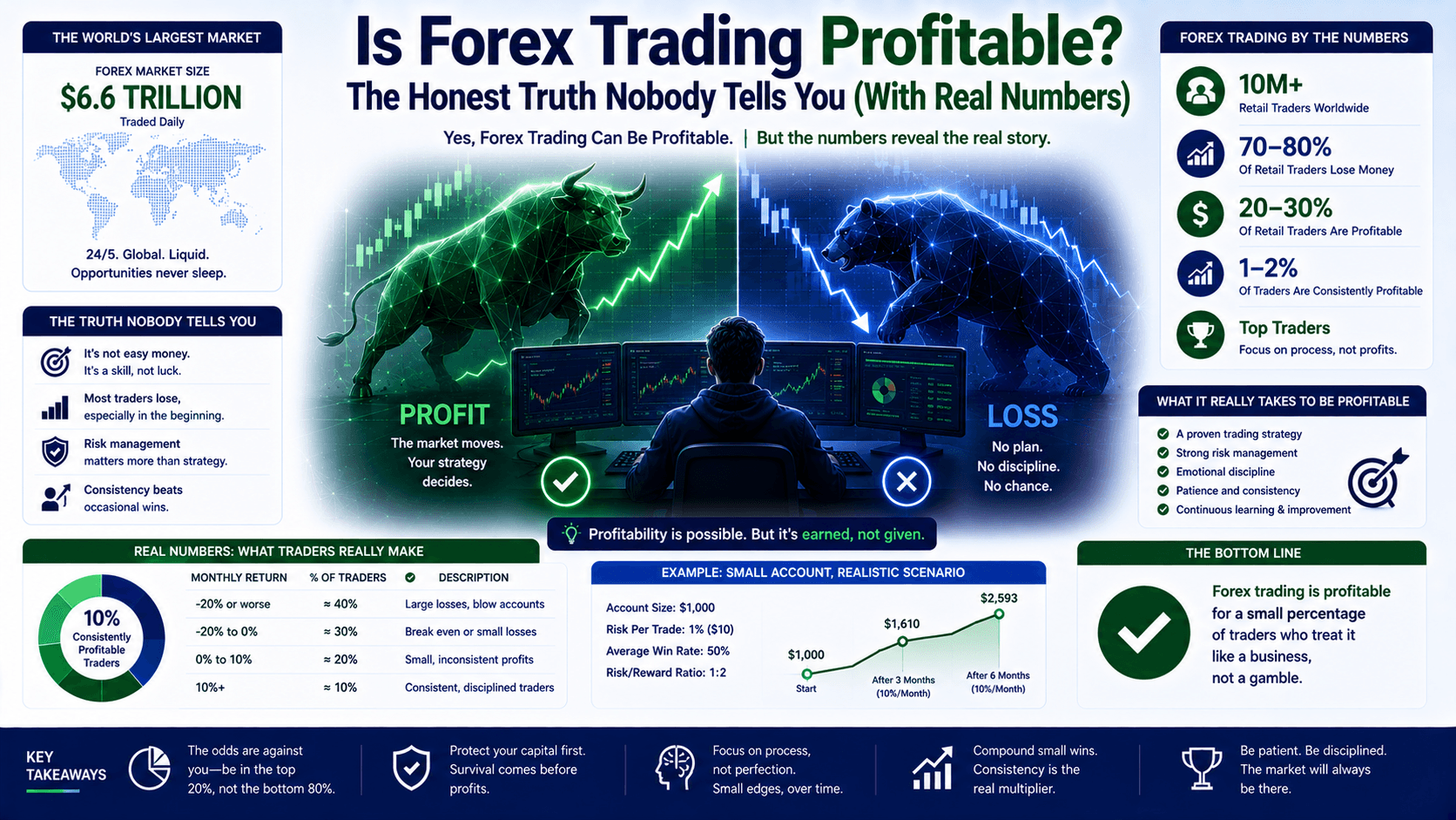 Is Forex Trading Profitable? The Honest Truth Nobody Tells You (With Real Numbers)