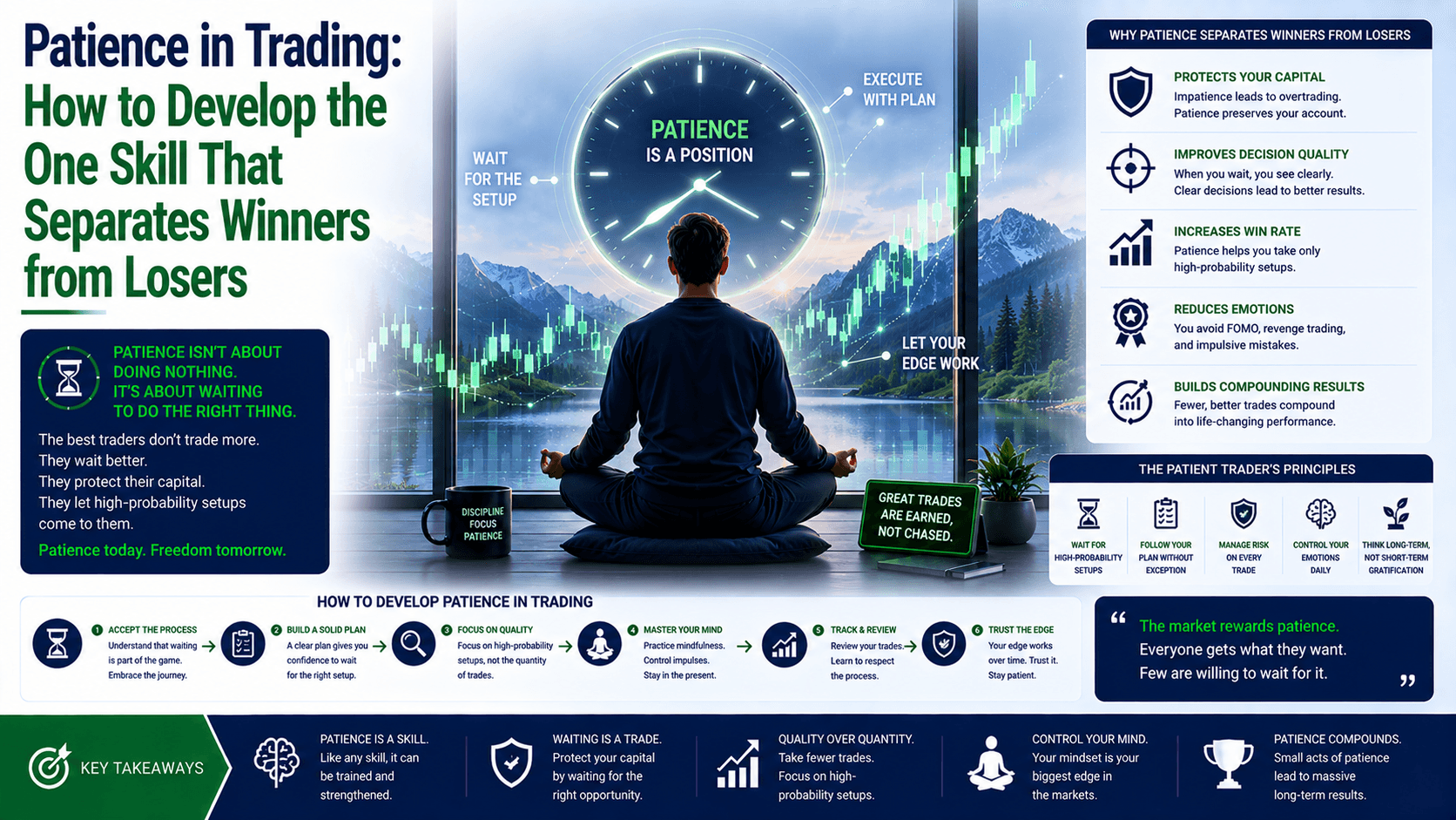 Patience in Trading: How to Develop the One Skill That Separates Winners from Losers