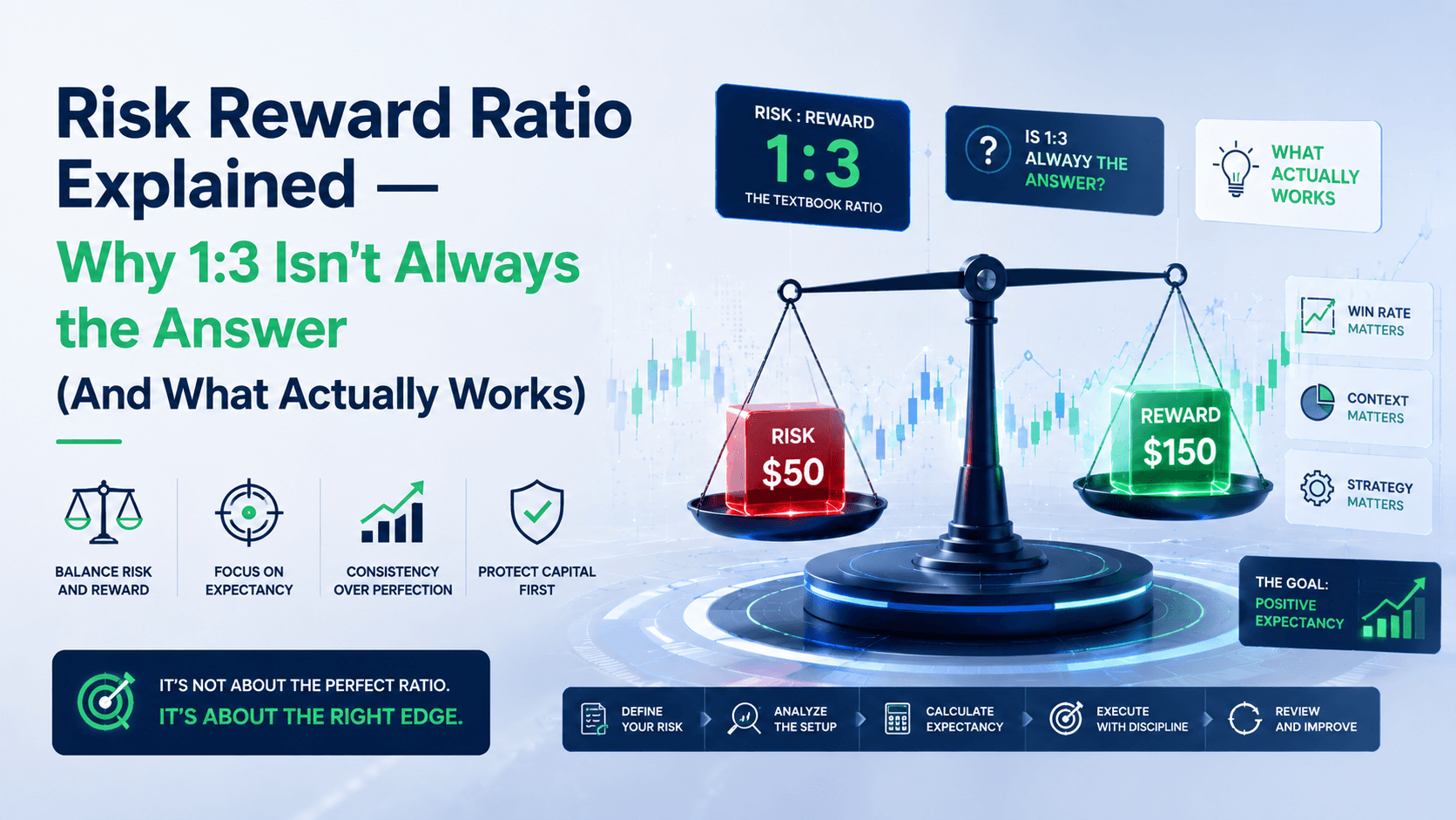 Risk Reward Ratio Explained — Why 1:3 Isn't Always the Answer (And What Actually Works)