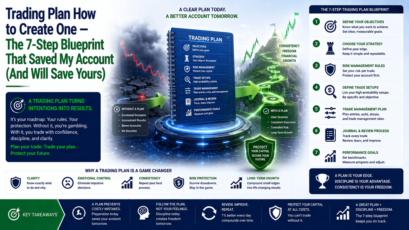 Trading Plan How to Create One — The 7-Step Blueprint That Saved My Account (And Will Save Yours)
