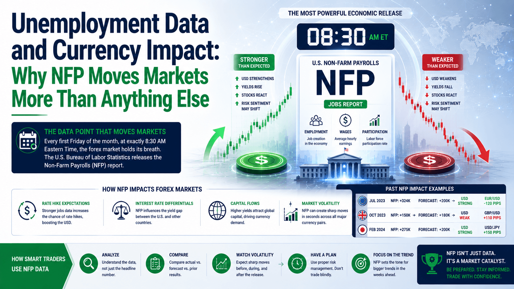 Unemployment Data and Currency Impact: Why NFP Moves Markets More Than Anything Else