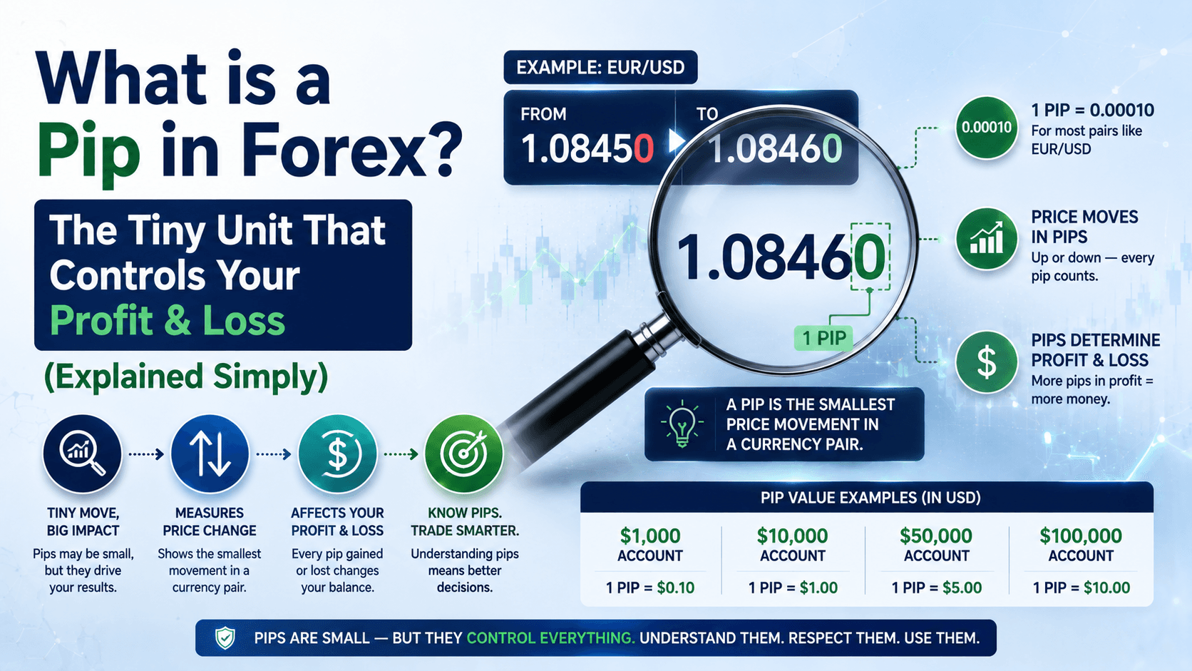 What is a Pip in Forex? The Tiny Unit That Controls Your Profit & Loss (Explained Simply)
