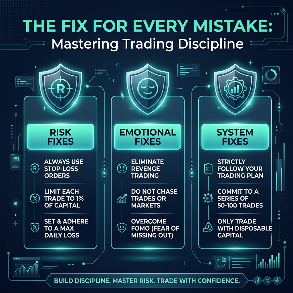 The Fix for Every Mistake — Risk, Emotional, and System fixes